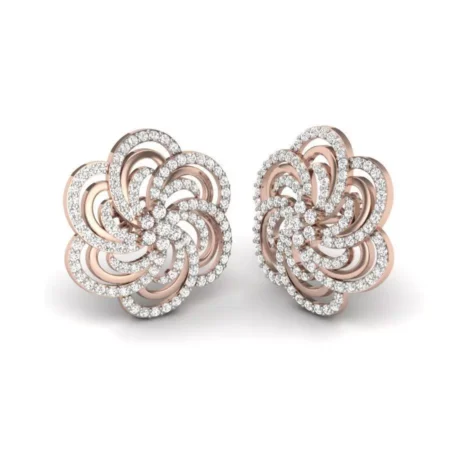 Alder Root Stud Earring