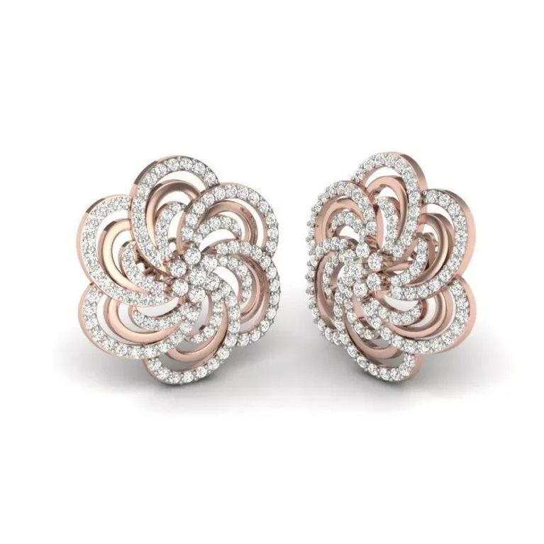 Alder Root Stud Earring