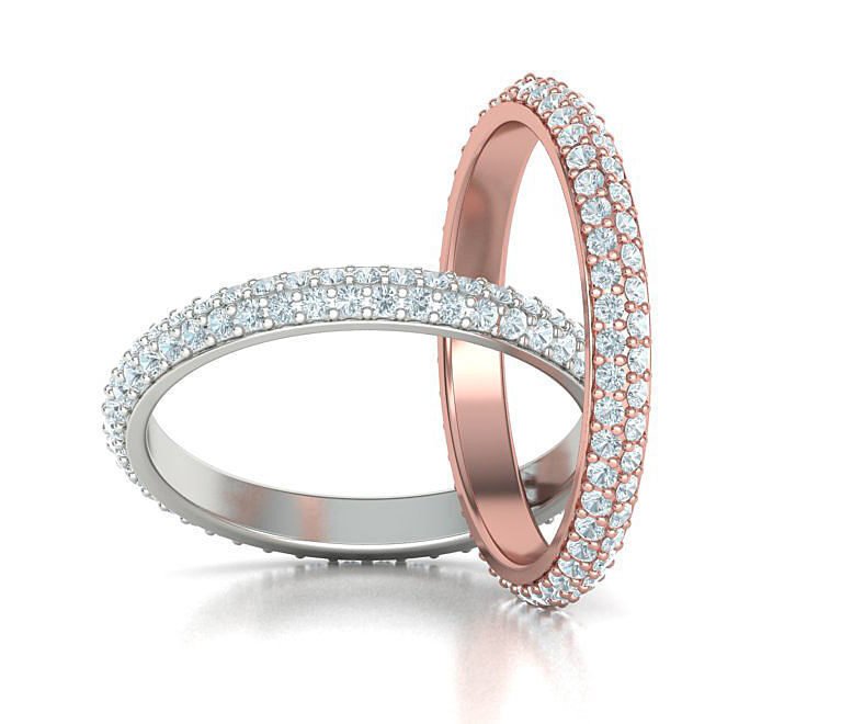 Diamond Eternity Ring Wedding Band Stackable ring