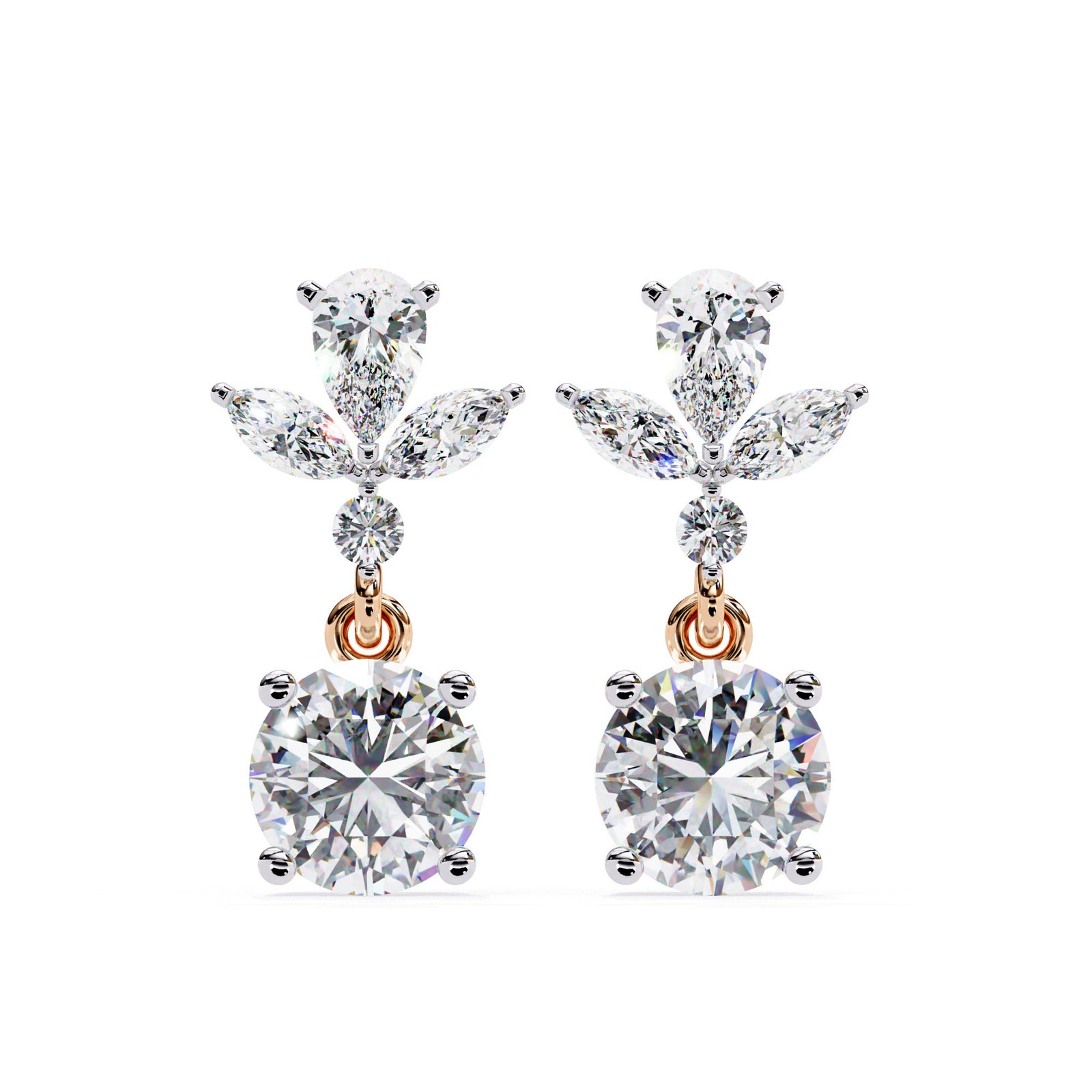 Fancy Diamond Earrings