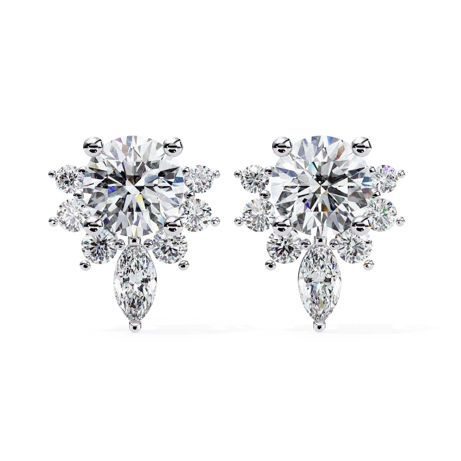 Diamond Studs Earrings