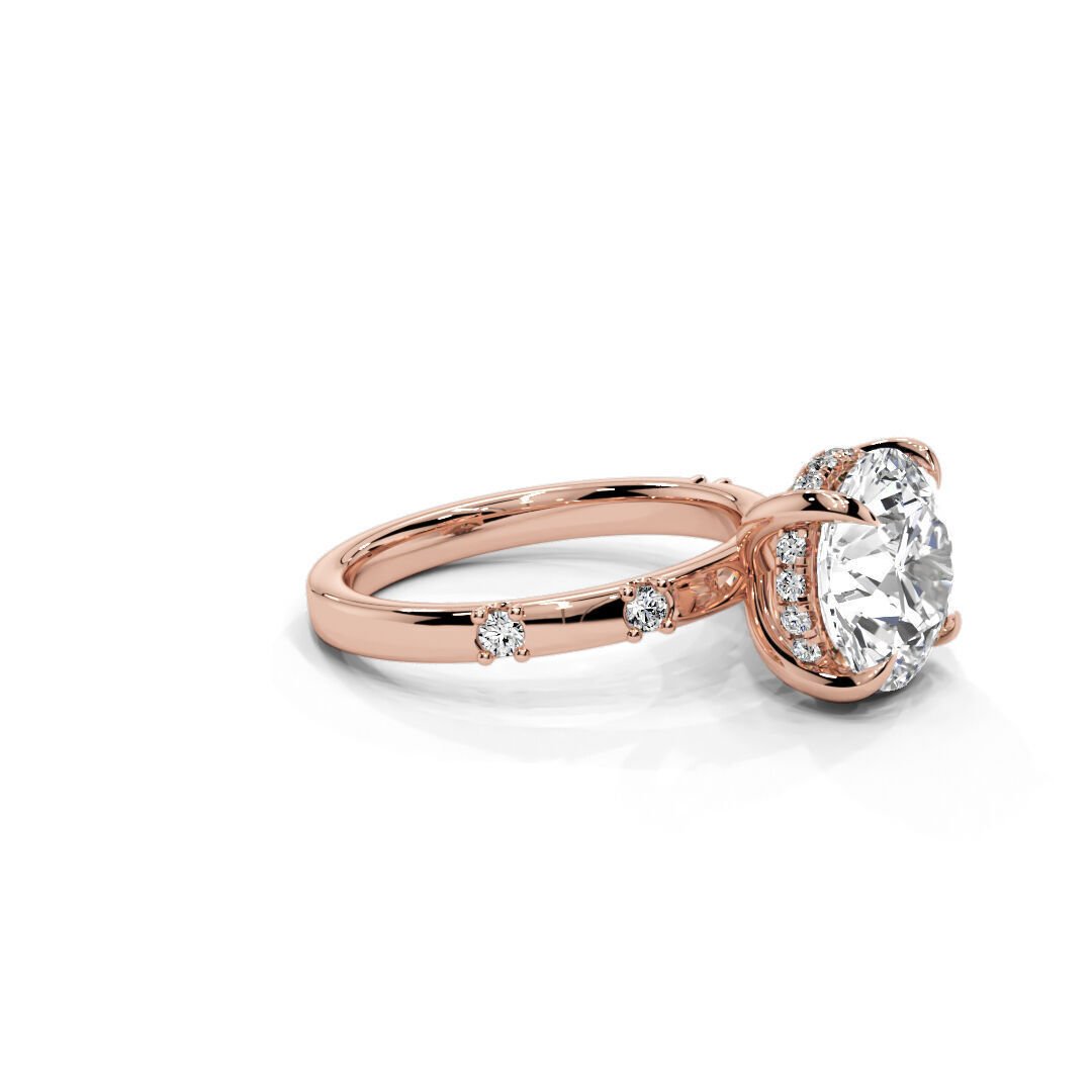 Round Brilliant Engagement Ring