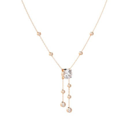 Round Diamond Necklace