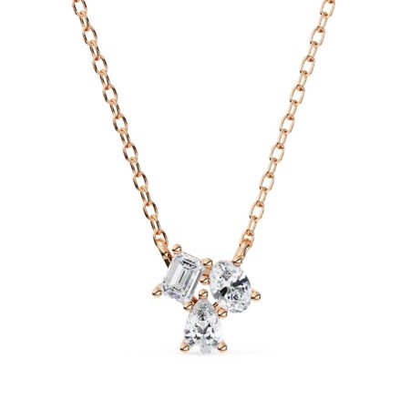 3 Shapes Diamonds Pendant