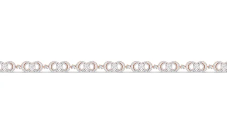 Infinity Style diamond bracelet