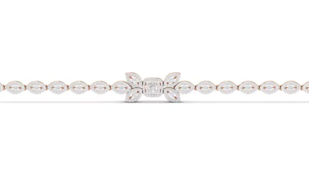 Illusion diamond bracelet
