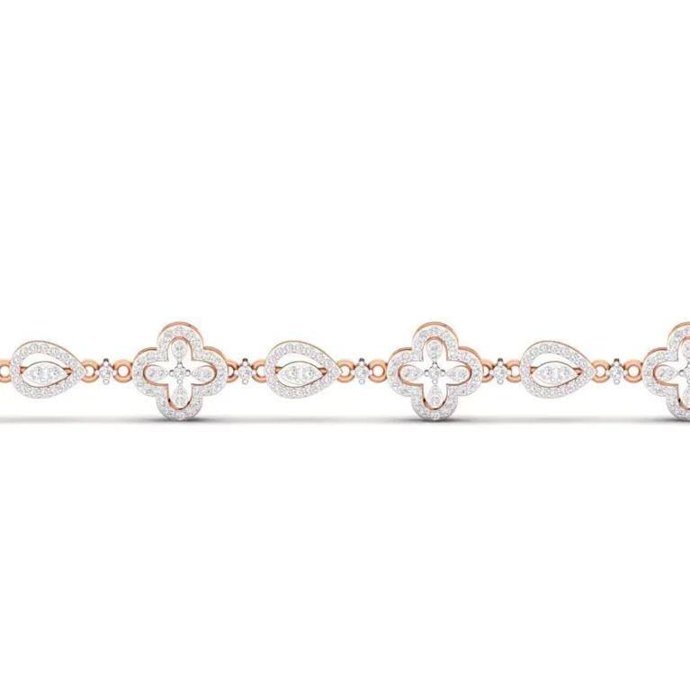 Clover Style Diamond bracelet