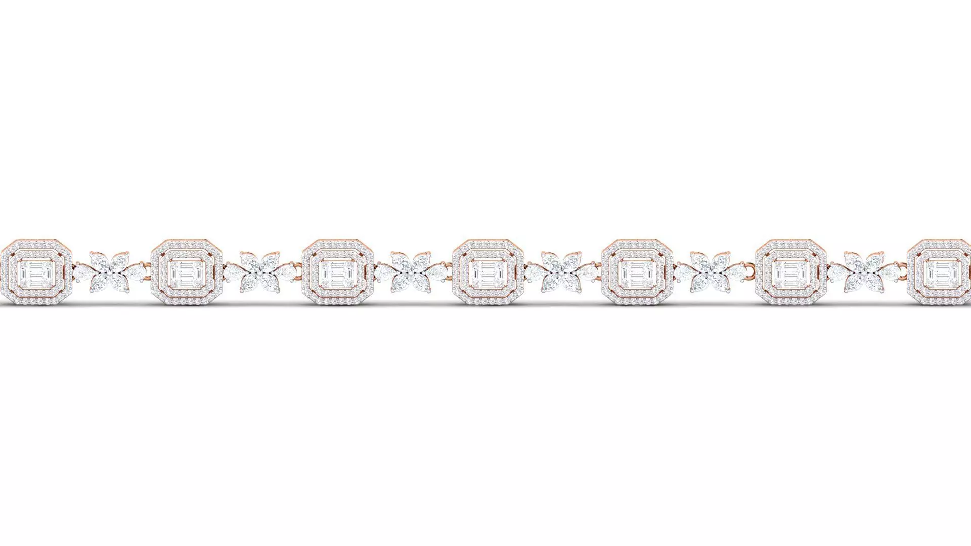 Emerald Illussion bracelet