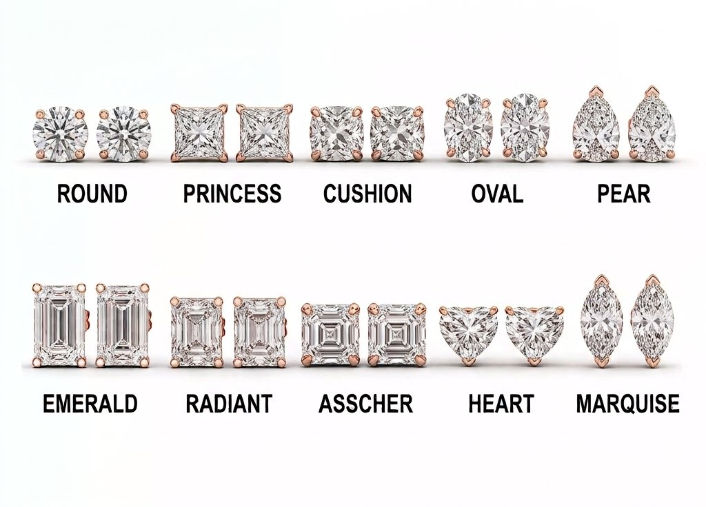 10 Classic Stud Shapes