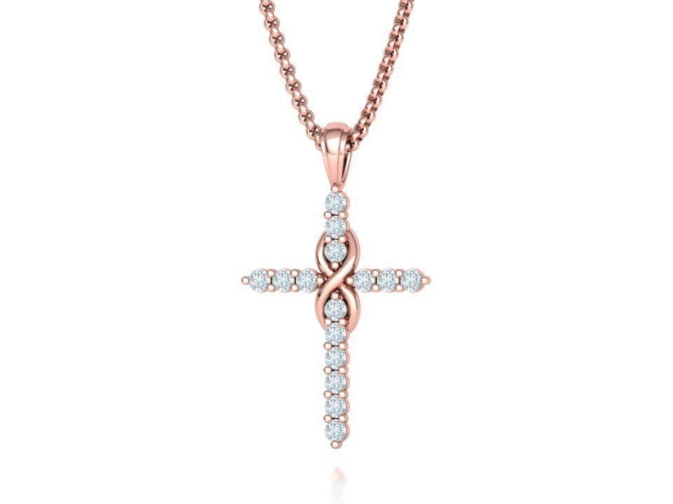 Infinity Diamond Pendant